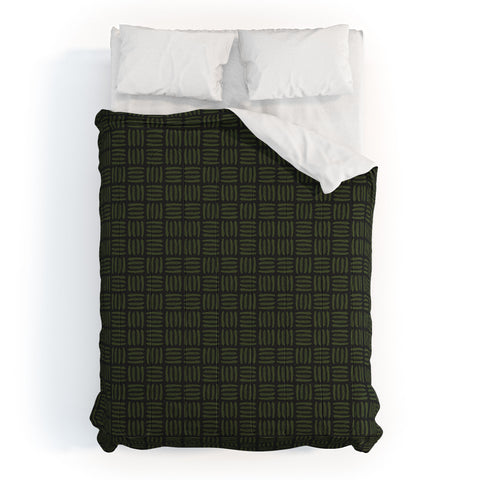 Iveta Abolina Pine Needle Checker III Comforter