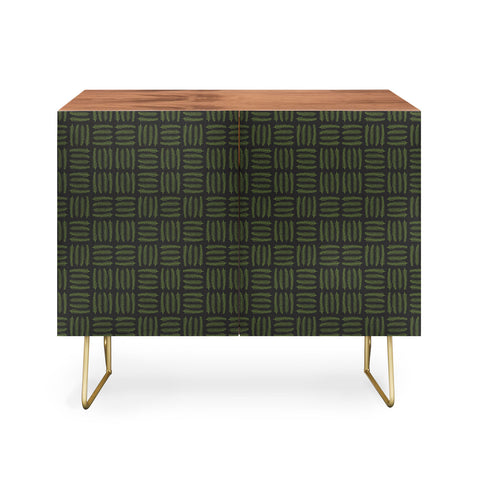 Iveta Abolina Pine Needle Checker III Credenza