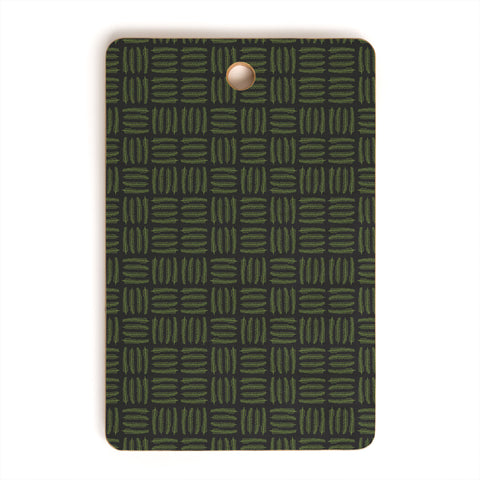 Iveta Abolina Pine Needle Checker III Cutting Board Rectangle