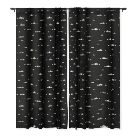 Iveta Abolina Pine Tree Garden Blackout Window Curtain