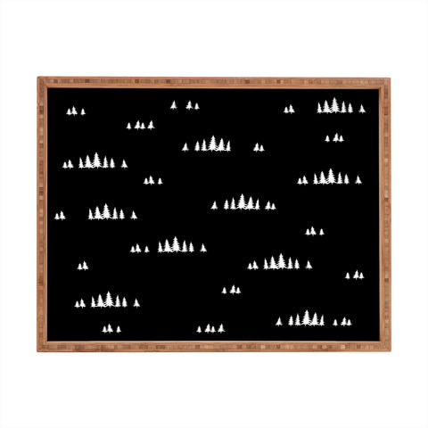Iveta Abolina Pine Tree Garden Rectangular Tray