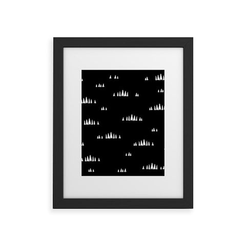 Iveta Abolina Pine Tree Garden Framed Art Print