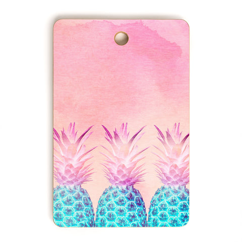Iveta Abolina Pineapple Farm Cutting Board Rectangle