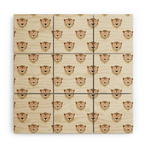 Iveta Abolina Pink Depression Wood Wall Mural