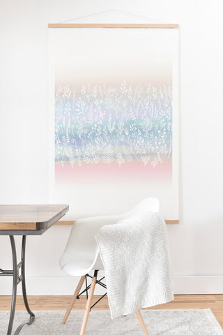Iveta Abolina Pink Frost Art Print And Hanger