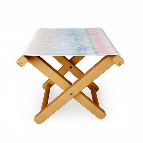 Iveta Abolina Pink Frost Folding Stool