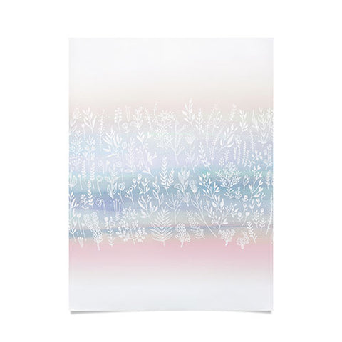 Iveta Abolina Pink Frost Poster
