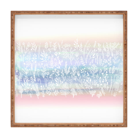 Iveta Abolina Pink Frost Square Tray