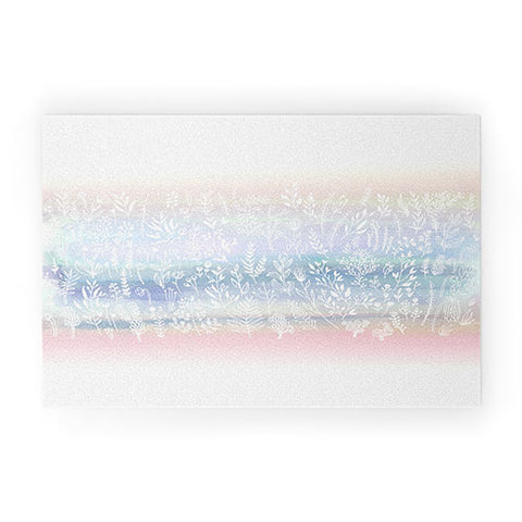 Iveta Abolina Pink Frost Welcome Mat