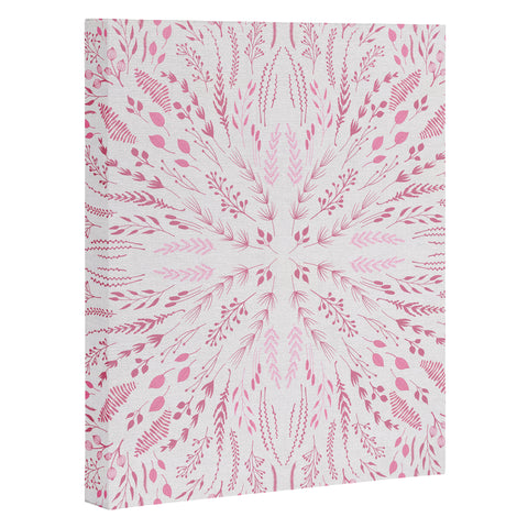 Iveta Abolina Pink Maze Art Canvas