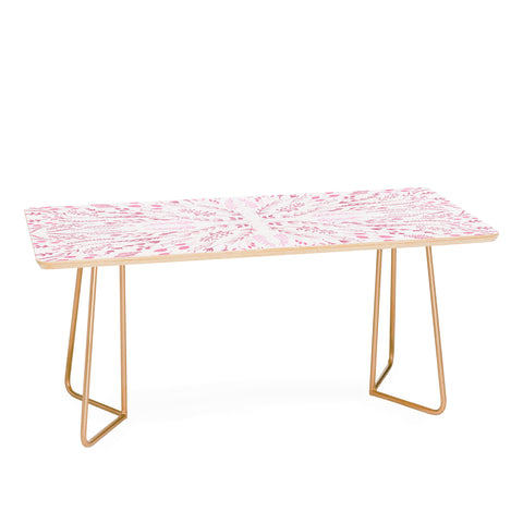 Iveta Abolina Pink Maze Coffee Table