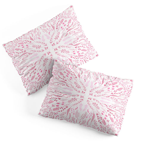 Iveta Abolina Pink Maze Pillow Shams