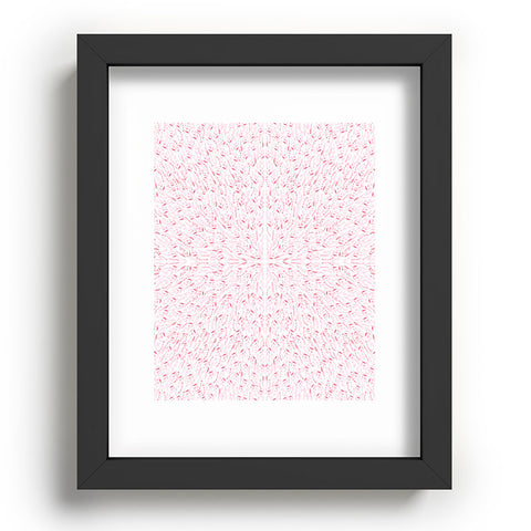 Iveta Abolina Pink Mist Recessed Framing Rectangle