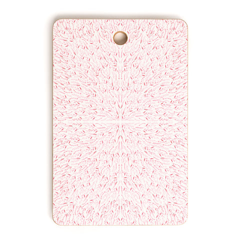Iveta Abolina Pink Mist Cutting Board Rectangle