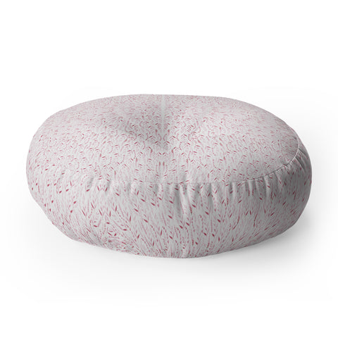 Iveta Abolina Pink Mist Floor Pillow Round