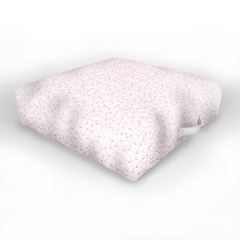 Iveta Abolina Pink Mist Outdoor Floor Cushion
