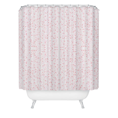 Iveta Abolina Pink Mist Shower Curtain