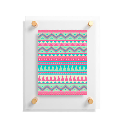 Iveta Abolina Pink Navajo Floating Acrylic Print