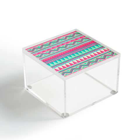 Iveta Abolina Pink Navajo Acrylic Box
