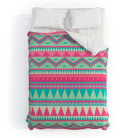 Iveta Abolina Pink Navajo Duvet Cover