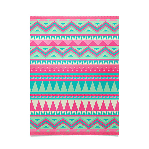 Iveta Abolina Pink Navajo Poster