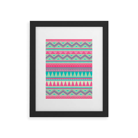 Iveta Abolina Pink Navajo Framed Art Print