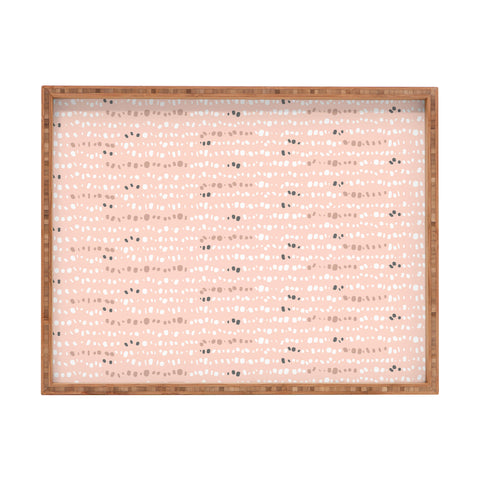 Iveta Abolina Pink Salt Rectangular Tray