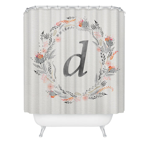 Iveta Abolina Pink Summer v2 D Shower Curtain