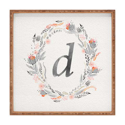 Iveta Abolina Pink Summer v2 D Square Tray