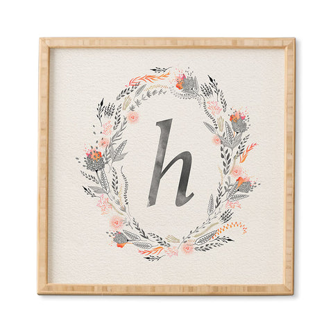 Iveta Abolina Pink Summer v2 H Framed Wall Art