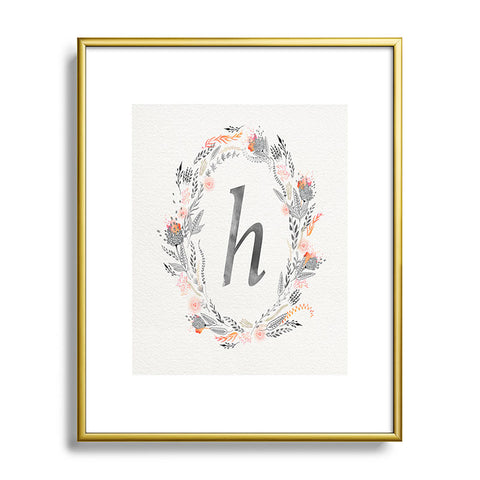 Iveta Abolina Pink Summer v2 H Metal Framed Art Print