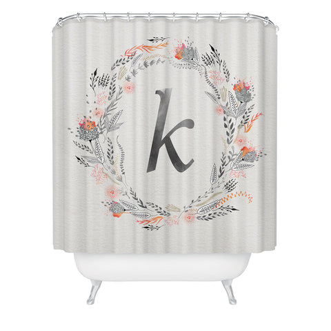 Iveta Abolina Pink Summer v2 K Shower Curtain