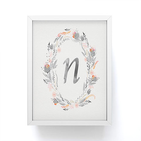 Iveta Abolina Pink Summer v2 N Framed Mini Art Print