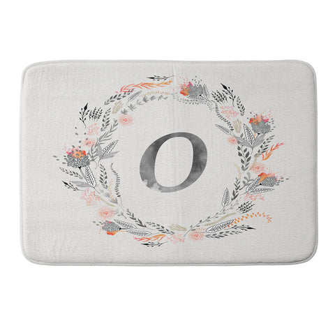 Iveta Abolina Pink Summer v2 O Memory Foam Bath Mat