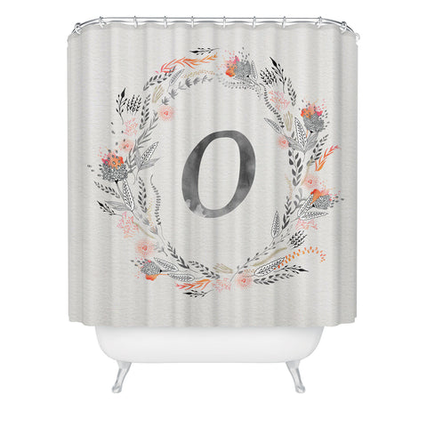 Iveta Abolina Pink Summer v2 O Shower Curtain