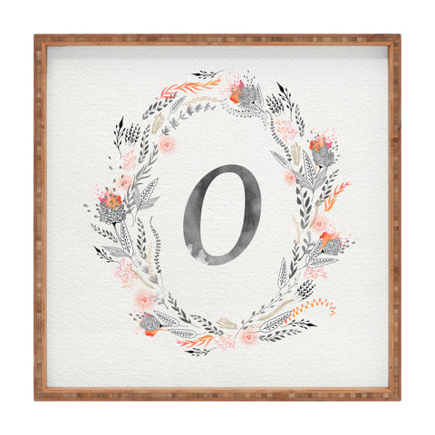 Iveta Abolina Pink Summer v2 O Square Tray