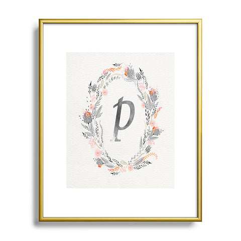 Iveta Abolina Pink Summer v2 P Metal Framed Art Print