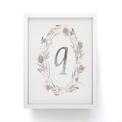 Iveta Abolina Pink Summer v2 Q Framed Mini Art Print