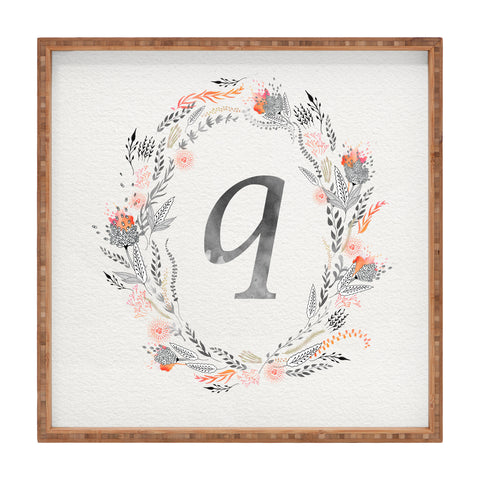 Iveta Abolina Pink Summer v2 Q Square Tray