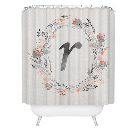 Iveta Abolina Pink Summer v2 R Shower Curtain