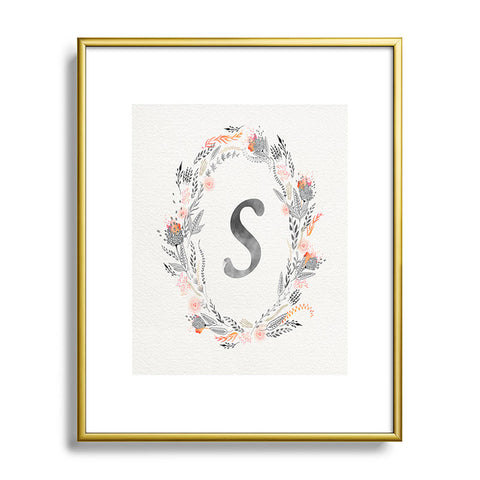 Iveta Abolina Pink Summer v2 S Metal Framed Art Print