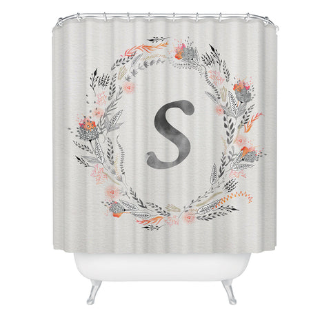 Iveta Abolina Pink Summer v2 S Shower Curtain