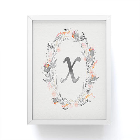 Iveta Abolina Pink Summer v2 X Framed Mini Art Print