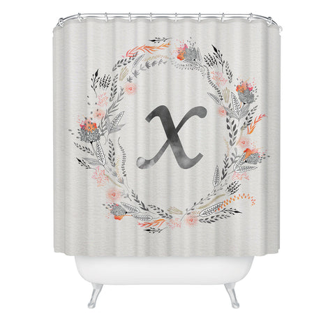 Iveta Abolina Pink Summer v2 X Shower Curtain