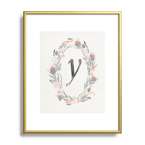 Iveta Abolina Pink Summer v2 Y Metal Framed Art Print