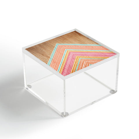 Iveta Abolina Pink Wave Acrylic Box