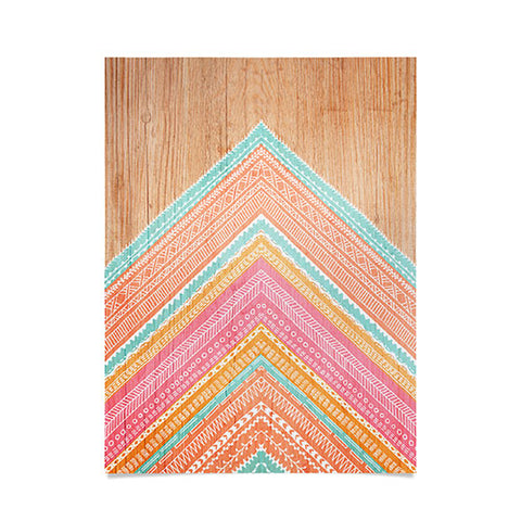 Iveta Abolina Pink Wave Poster