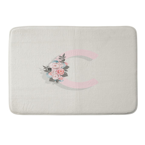 Iveta Abolina Pivoine C Memory Foam Bath Mat