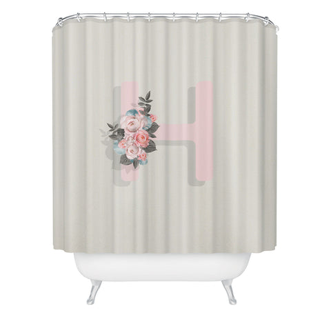 Iveta Abolina Pivoine H Shower Curtain
