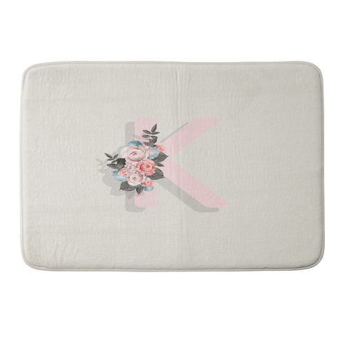 Iveta Abolina Pivoine K Memory Foam Bath Mat